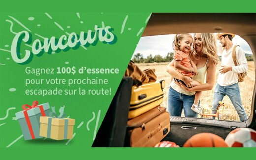 Une carte-cadeau essence de 100 $