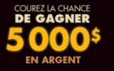 5000 $ en argent