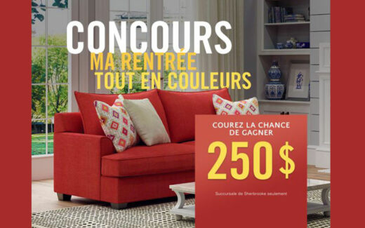 Une carte-cadeau Mobilier NorSud de 250 $