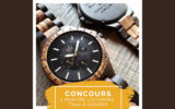 Une montre en bois Lightning TN40