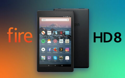 Une tablette Amazon Fire HD 8