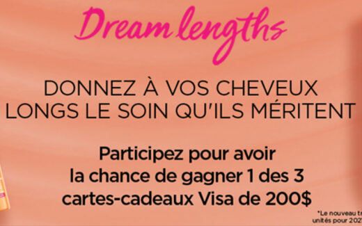 1 des 3 cartes Cadeaux VISA de 200 $ chacune