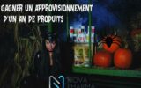 Un approvisionnement d’UN AN de produits Nova Pharma (1440 $)