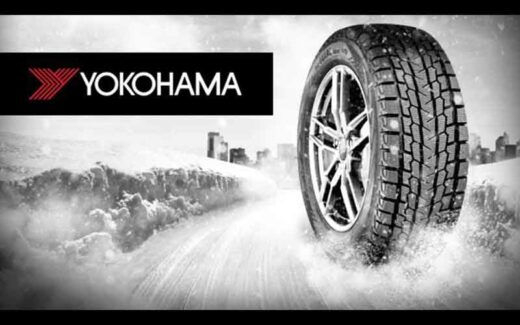 Un ensemble de 4 pneus d’hiver Yokohama (1000 $)