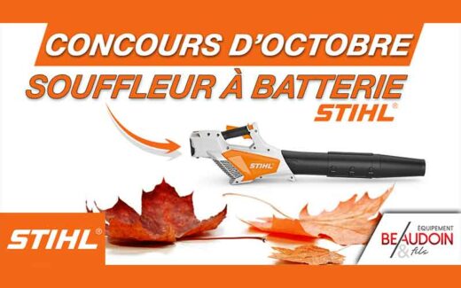 Un souffleur à batterie BGA 45 STIHL