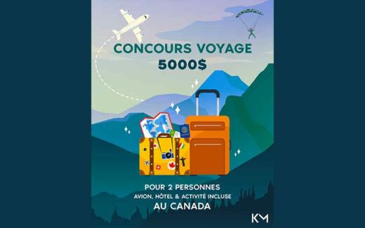 Un voyage pour 2 personnes au Canada (5000 $)