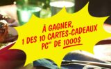 10 cartes-cadeaux Maxi de 1 000$