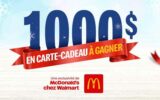 34 cartes-cadeaux Walmart de 1000 $ chacune