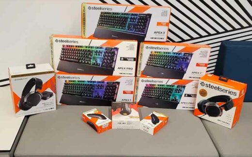 5 ensembles de prix SteelSeries (Valeur totale 1794 $)