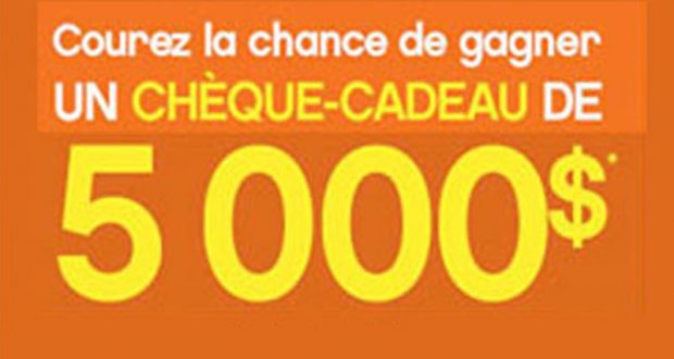 Un Chèque de 5000$