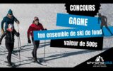 Un ensemble de ski de fond Atomic (500 $)