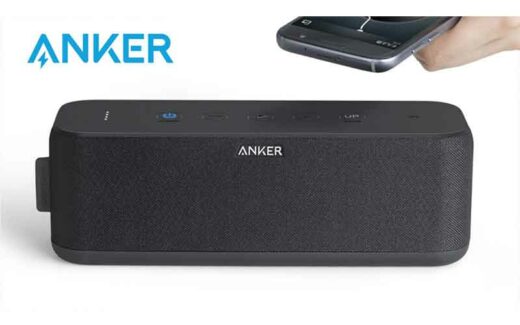 Un haut-parleur SoundCore Boost d’Anker