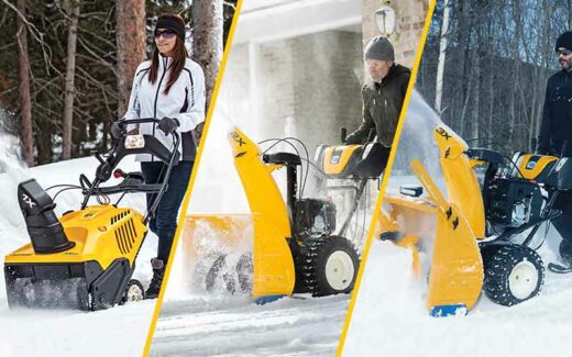 Une souffleuse à neige Cub Cadet (1299 $)