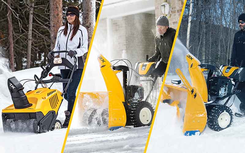 Une souffleuse à neige Cub Cadet (1299 $)