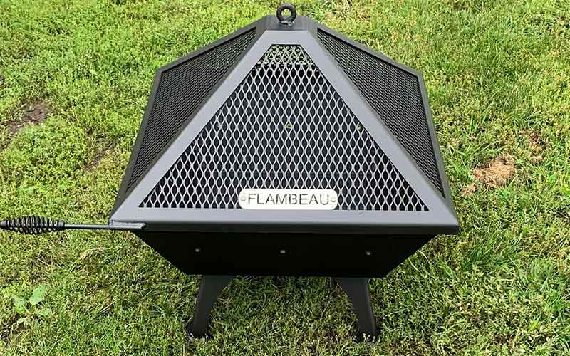 Un foyer Flambeau 100% acier 3/16″ (425 $)