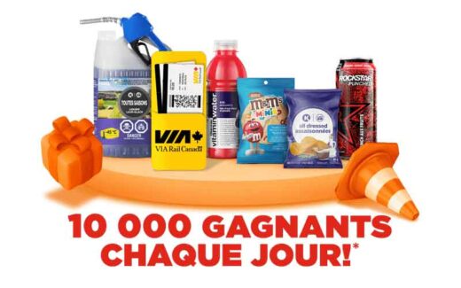 10 000 gagnants chaque jour