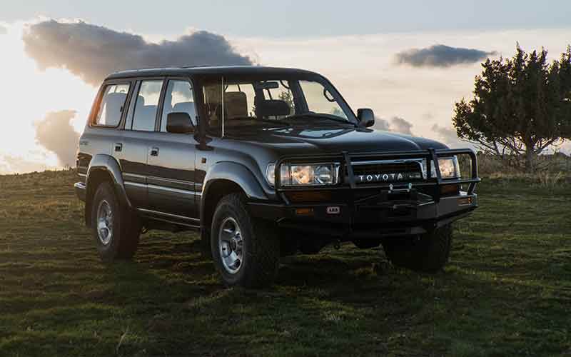 Un Toyota Land Cruiser HDJ80 Turbodiesel 1991