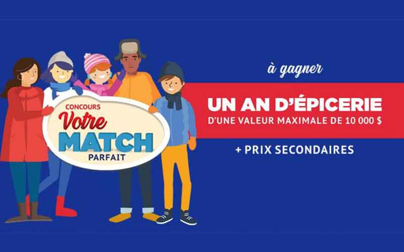 Une année d’épicerie (10 000 $)