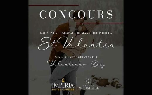 Une escapade romantique St-Valentin