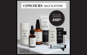 Une gamme de soins Salt & Stone