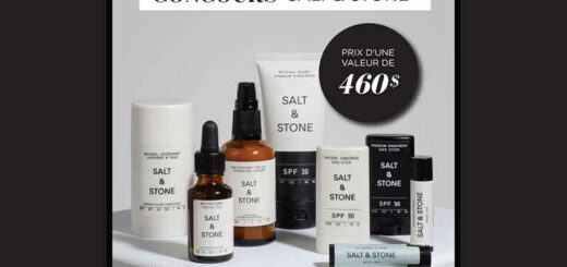 Une gamme de soins Salt & Stone