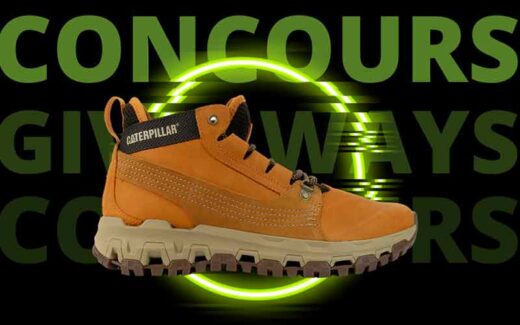 Une paire de bottes de randonnée Caterpillar