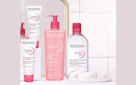 Une routine complète Sensibio de BIODERMA