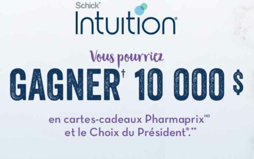 10 000 $ en cartes cadeaux Pharmaprix et Choix du Président