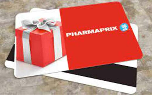 24 cartes-cadeaux Pharmaprix de 1000 $ chacune