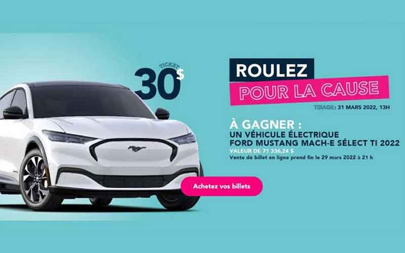 Un véhicule électrique Ford Mustang (71.336 $)