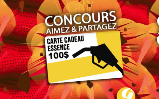 Une carte-cadeau d’essence d’une valeur de 100$