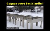 Bacs a jardin en aluminium (400 $)