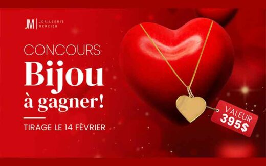 Un magnifique collier en forme de coeur