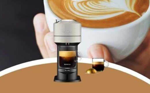 Une machine à café Nespresso Vertuo Espresso Maker