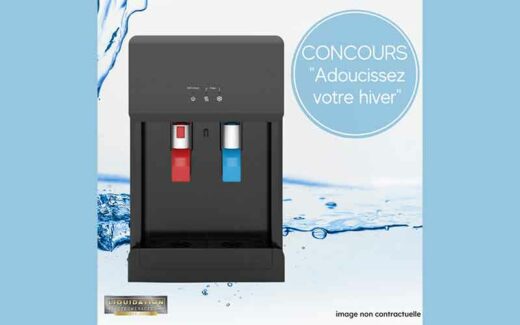 Une machine à eau d’une valeur de 200 $