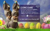 Un lapin de 3 pieds (4200g) en chocolat Giacomo