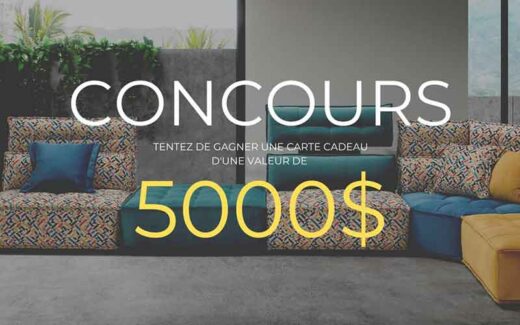 Une carte-cadeau Casavogue de 5000 $