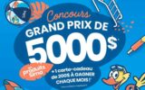 Un grand prix de 5000 $ en produits Sima