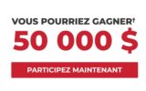 Un prix de 50 000 $ en argent comptant