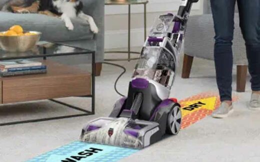 Un robot nettoyant SmartWash PET Carpet