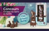 Un trio de lapins Rochef chocolatier