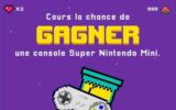 Une console de jeux Super Nintendo Mini