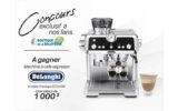 Une machine espresso De’Longhi North America (1000 $)