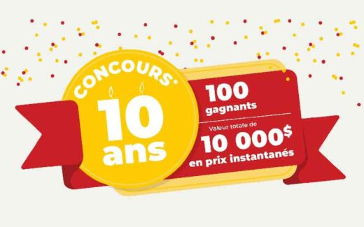 100 chèques cadeaux ECONOMAX de 100 $