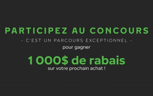 3 chèques-cadeaux Nokian Tyres de 1000 $ chacun