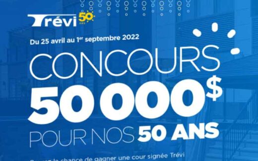 Une carte-cadeau Trévi de 50 000 $