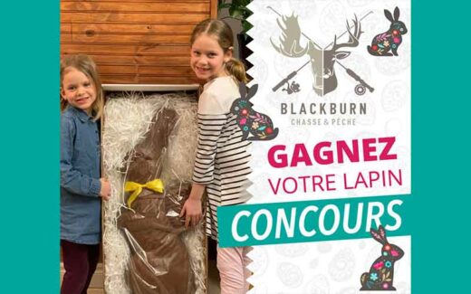 Un méga lapin en chocolat