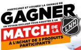 Un voyage pour assister à un match de la LNH (4000 $)