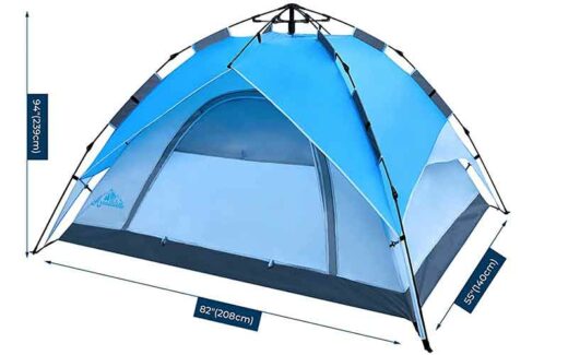 Une tente de camping pop up ArcadiVille pour 4 personnes