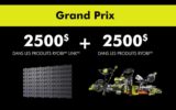 5000 $ en outils Ryobi et en produits Ryobi Link